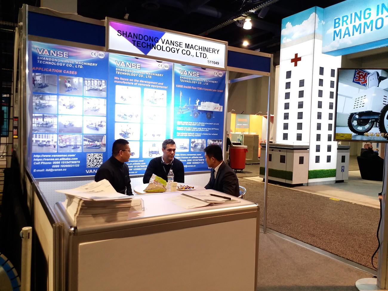 Shandong Vanse Attended 2019 World Of Concrete 2 201901301517571874480