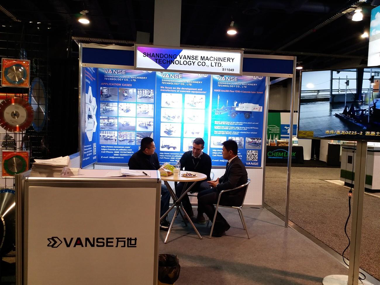 Shandong Vanse Attended 2019 World Of Concrete 1 201901301517572345529