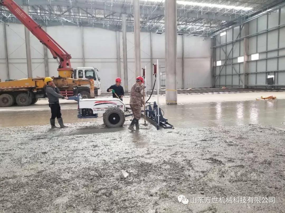 The Quality And Service Of Shandong Wanshi Dz25-2e Laser Leveller Are Recognized And Honored 4 施工2.webp