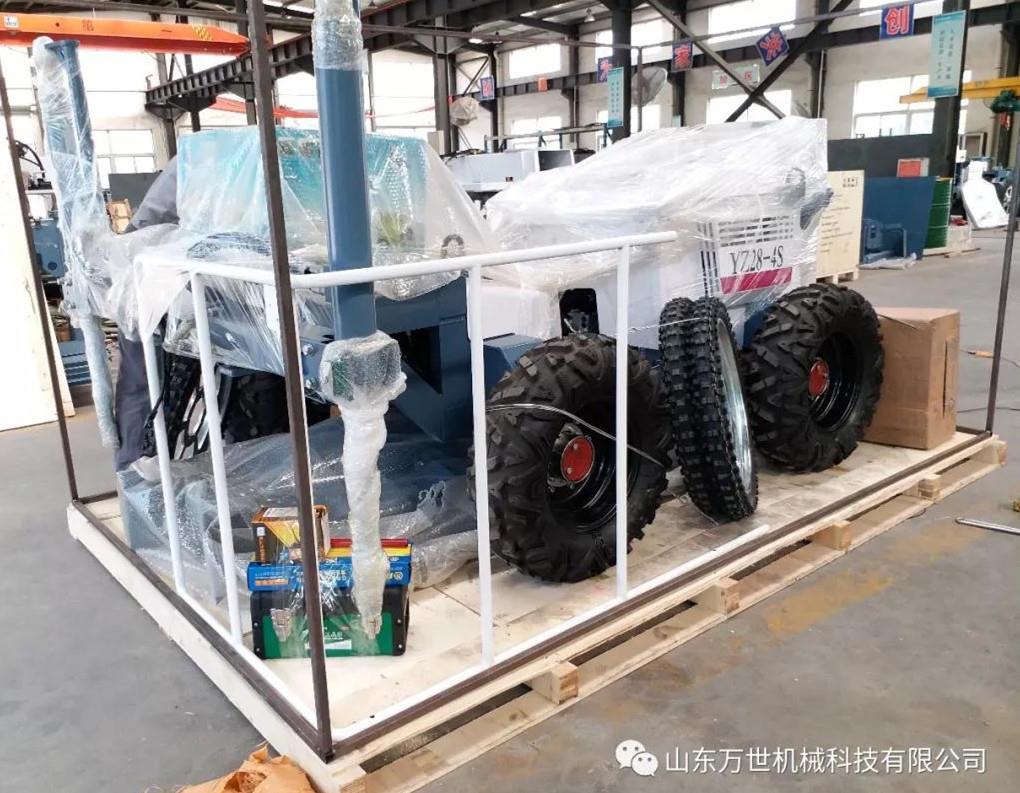Warm Congratulations To Shandong Vanse Yz30-4 Medium Telescopic Arm Laser Leveller And Yz28-4s Four-wheel Laser Leveller Successfully Exported To Qatar 2 BI_副本