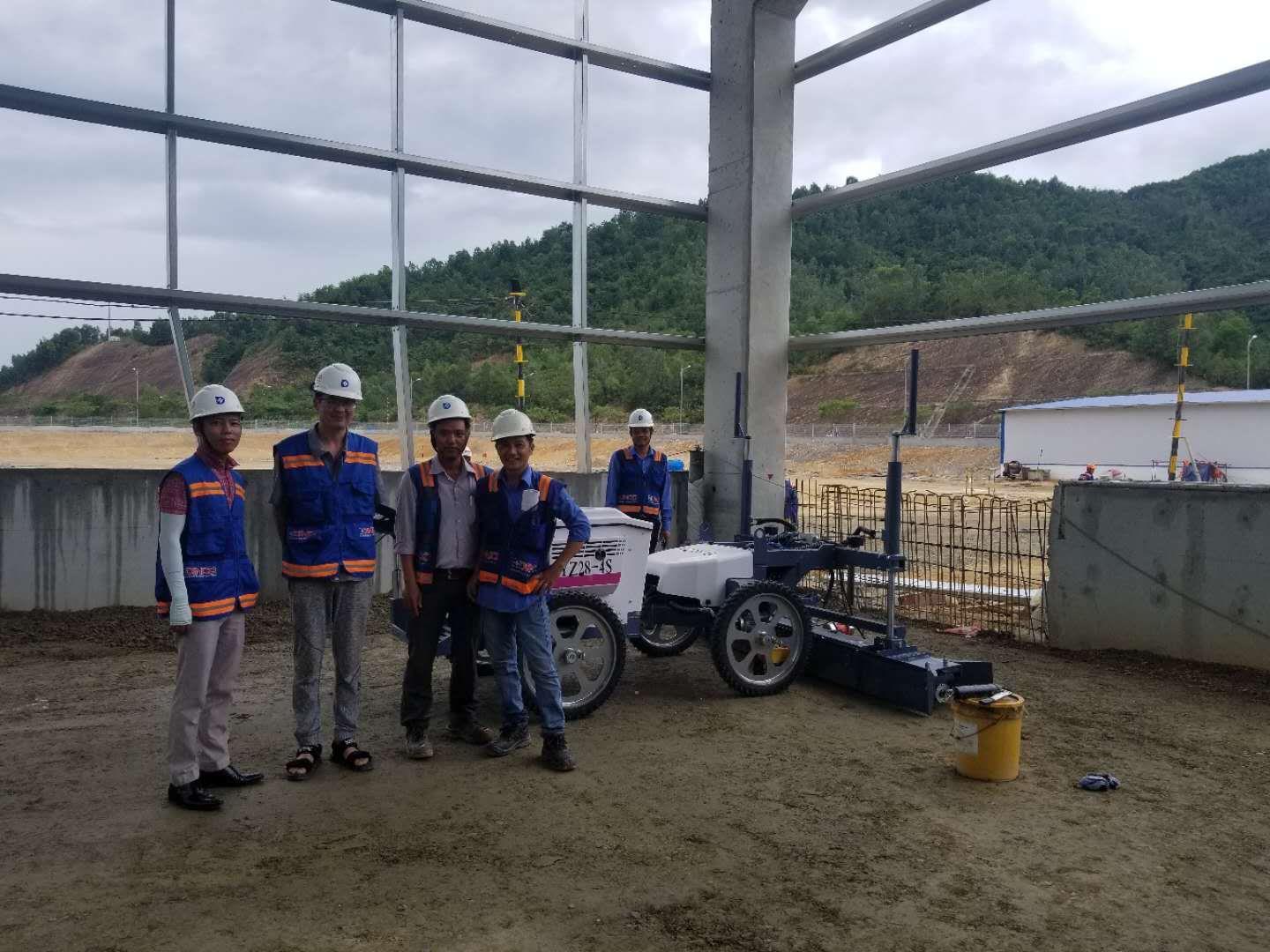 Vanse YZ28-4S Concrete Laser Leveling Earns High Reputation From Vietnam Customer 5 067b1bbbfa0428a3ead138d032a8268