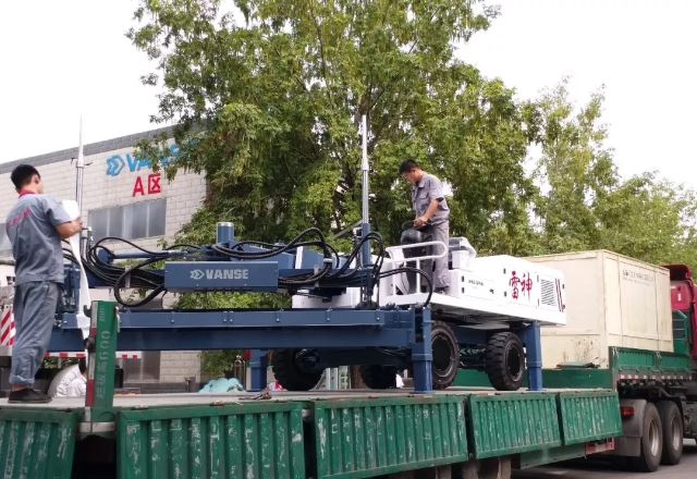 Vanse YZ30-4, YZ28-4S Export To Russian Successfully 10 image