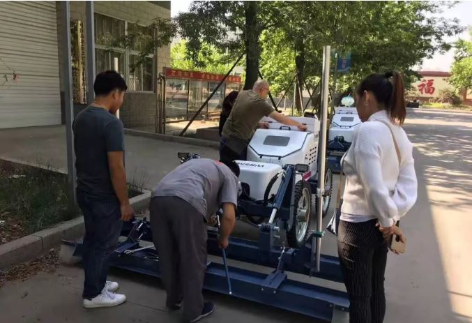 Congratulations On Shandong Vanse WS550 And DZ25-2 Laser Leveling Machines Successfully Exported To Thailand 1 image