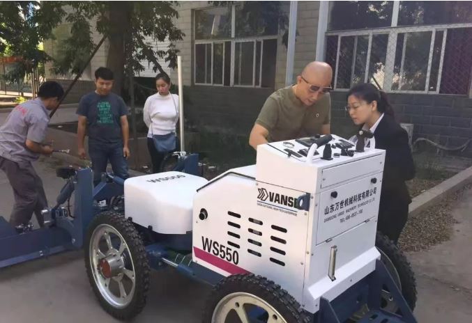 Congratulations On Shandong Vanse WS550 And DZ25-2 Laser Leveling Machines Successfully Exported To Thailand 2 image