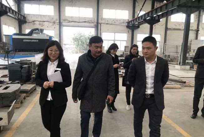 Visiting, Warmly Welcome Two Foreign Guests At The Same Time To Shandong Vanse Machinery To Inspect. 1 image