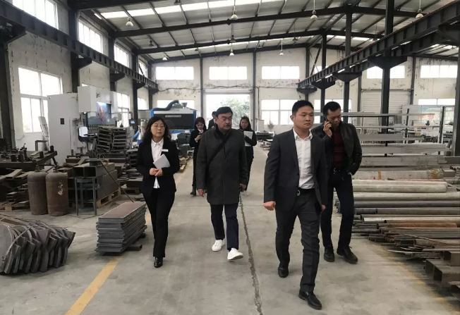 Visiting, Warmly Welcome Two Foreign Guests At The Same Time To Shandong Vanse Machinery To Inspect. 3 image