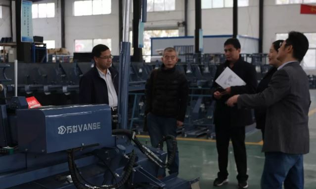 Warmly Welcome To The Leadership Of The Science And Technology Bureau To Visit Shandong Vanse Machinery Inspection And Guidance Work 4 image