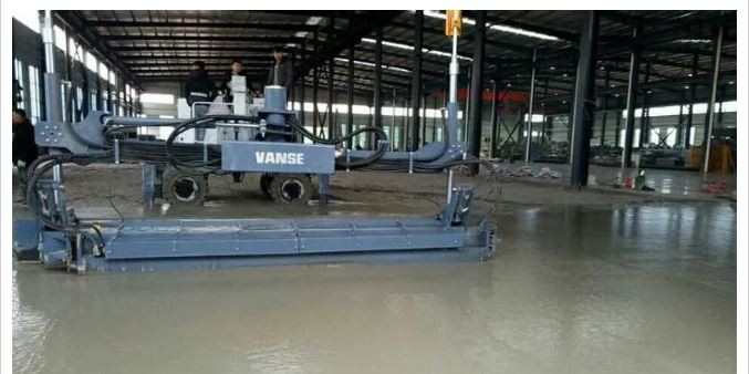 Shandong Vanse YZ40-4E Telescopic Arm Laser Leveling Machine Delivery To Customer Smoothly 3 image