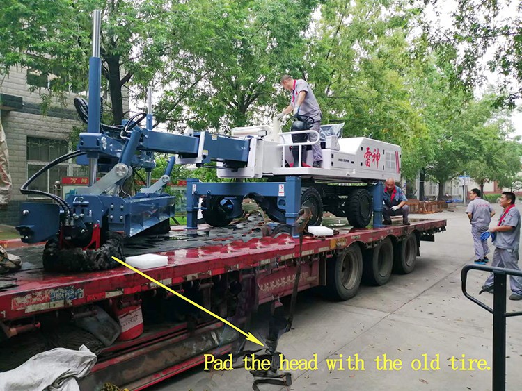 Vanse Telescopic Arm Type Concrete Laser Leveling Machine Exported To Qatar. 2 03