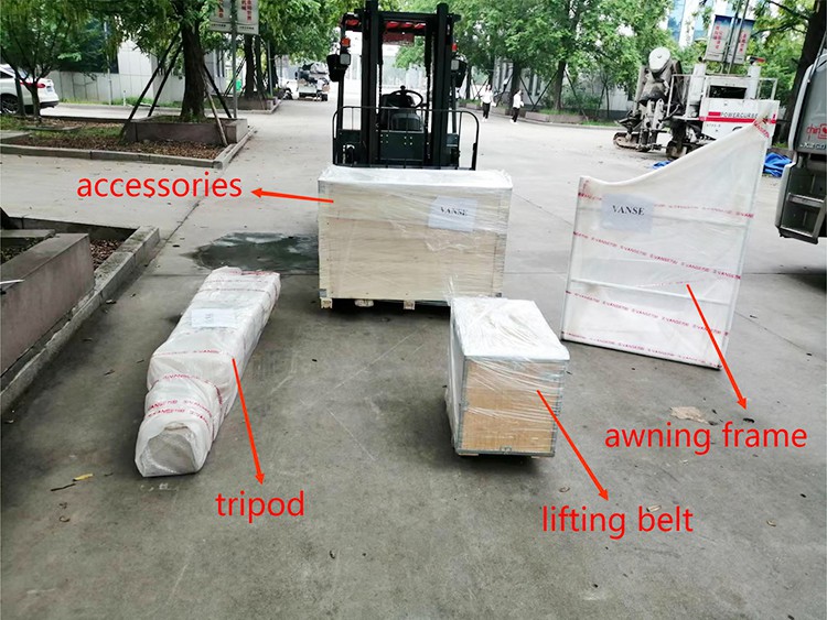 Vanse Telescopic Arm Type Concrete Laser Leveling Machine Exported To Qatar. 6 01
