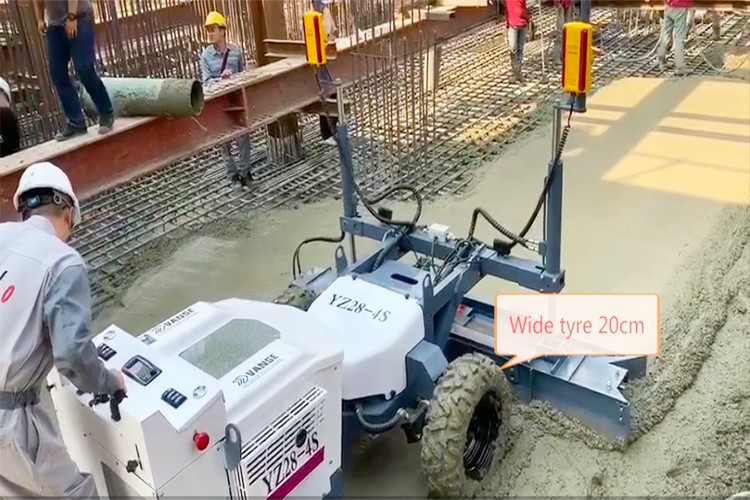 YZ28-4S Concrete Laser Leveling Machine Exported To Vietnam 1 mmexport1633415287315