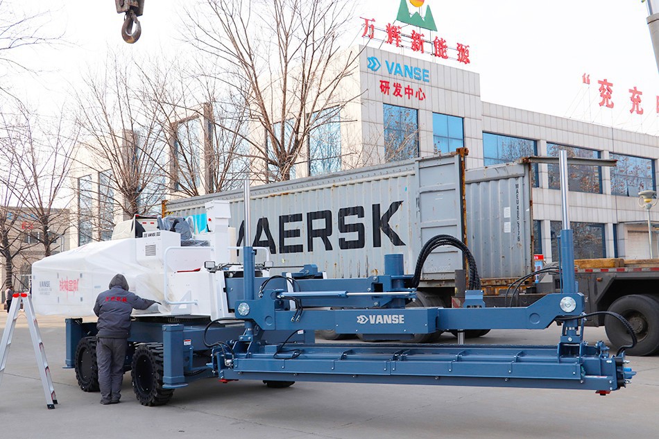 Congratulations On Vanse Laser Leveling Export To Turkey 4 MG6802