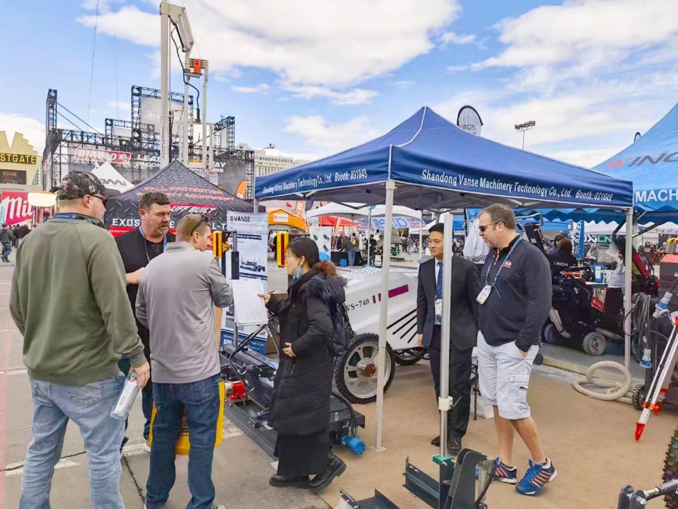 World Of Concrete in Las Vegas, USA on January 17th-19th, 2023. Shandong Vanse Machinery sincerely invite you to visit our booth: Outdoor Hall 031849. 7 202301181125244