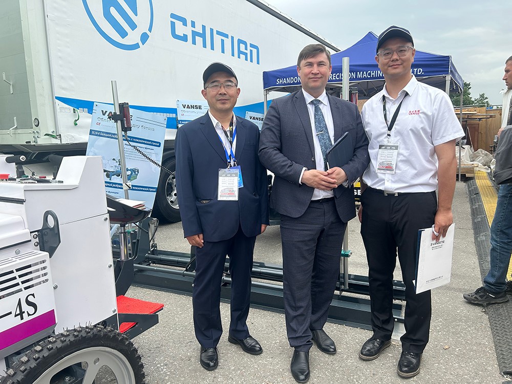 Shandong VANSE Machinery Technology Co., Ltd. Participated in BAUMA CTT Russia Moscow Construction Machinery BMW Exhibition 5 04