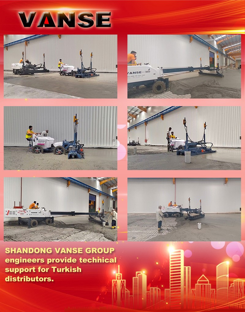 VANSE YZ28-4S and YZ30-4E in Turkey for construction 4 2