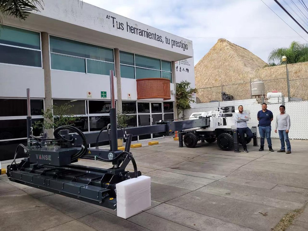 Vanse Group's Concrete Laser Leveling Machines Are Exported To Mexico 2 news-1000-750