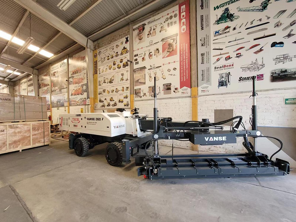 Vanse Group's Concrete Laser Leveling Machines Are Exported To Mexico 3 news-1000-750
