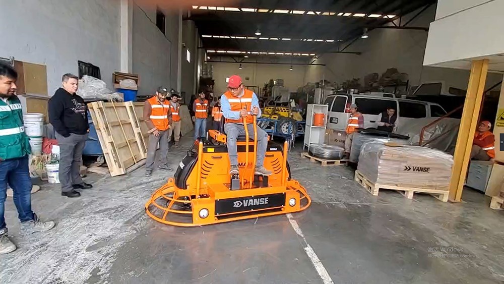 Vanse Group's Concrete Laser Leveling Machines Are Exported To Mexico 4 news-1000-563