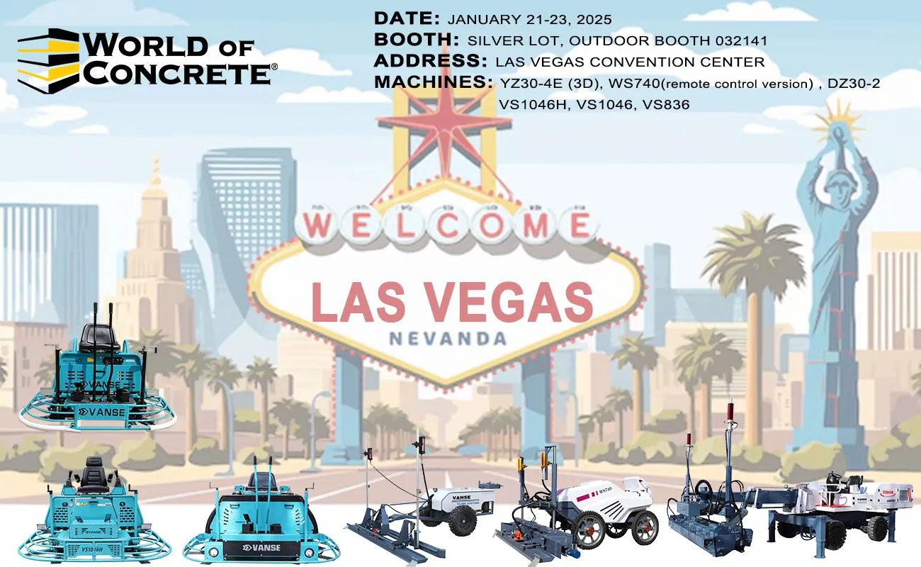 LAS VEGAS WORLD OF CONCRETE----LOOKING FORWARD TO MEETING YOU!!! 1 LAS-VEGAS-WORLD-OF-CONCRETE----LOOKING-FORWARD-TO-MEETING-YOU