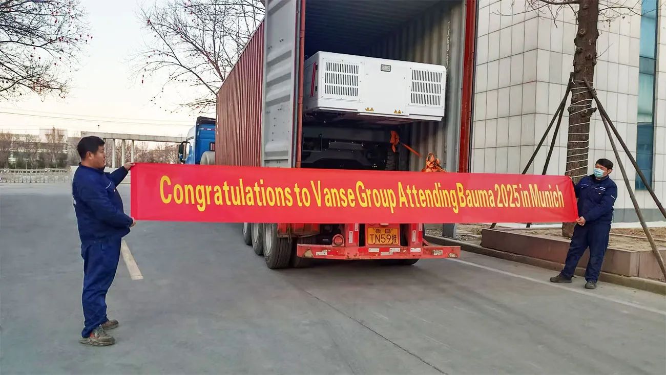 THE Shandong Vanse Machinery Technology Co., Ltd. Will Be Present At The Bauma Munich, Germany, And The Exhibition Has Started Smoothly 2 Shandong Vanse Machinery Technology Co Ltd will be present at the Bauma Munich Germany 2