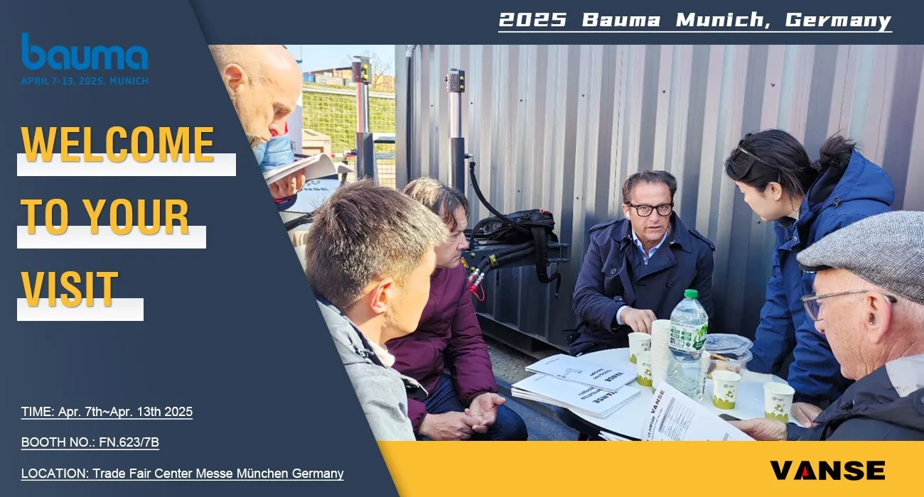 2025 Bauma Munich, Germany -- Vanse Group 1 Shandong Vanse Machinery Shines At The Bauma Munich Exhibition In Germany