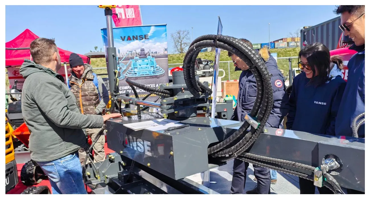 2025 Bauma Munich, Germany -- Vanse Group 3 During the exhibition