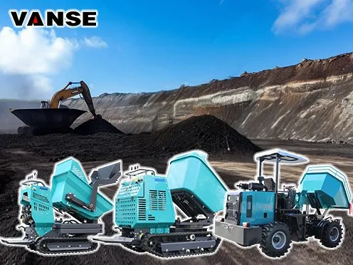2025 137th Spring Canton Fair 10 Vanse-Tracked-Mini-Dumper