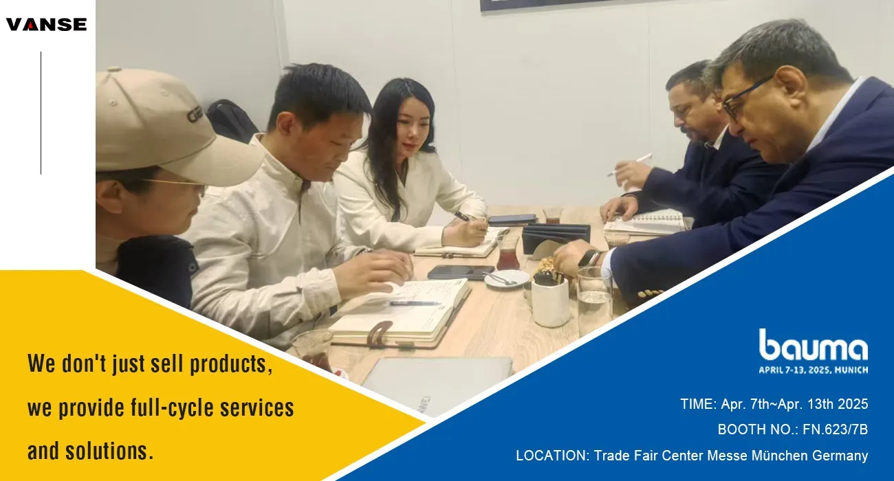 Bauma Munich Germany--Agents Meeting 1 Shandong Vanse Machinery Technology Co Ltd