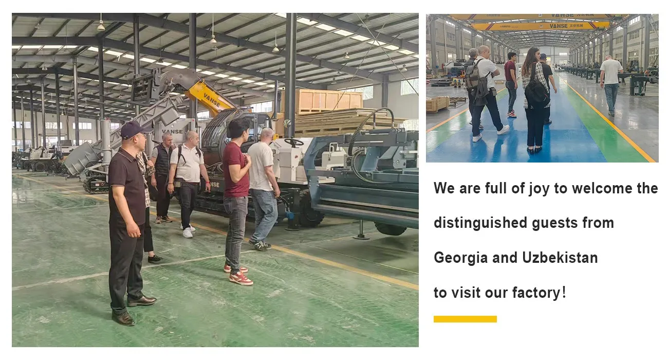 Customers From Georgia & Uzbekistan Visited Our Factory 2 customers from Georgia and Uzbekistan visited our factory for visits and exchanges