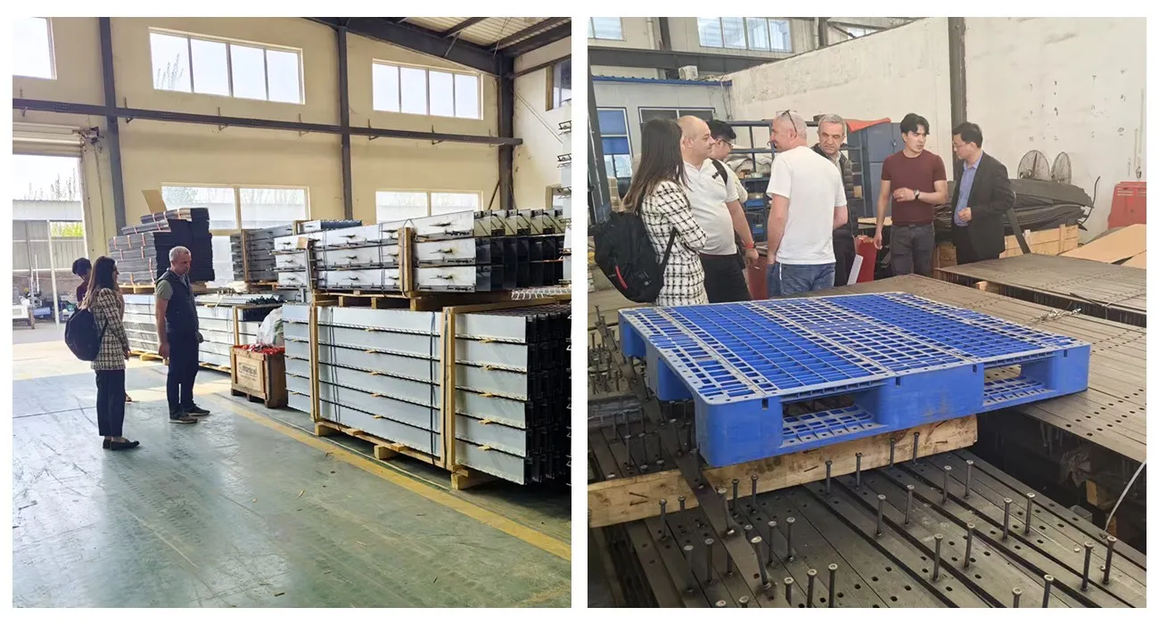 Customers From Georgia & Uzbekistan Visited Our Factory 4 Armour Joints