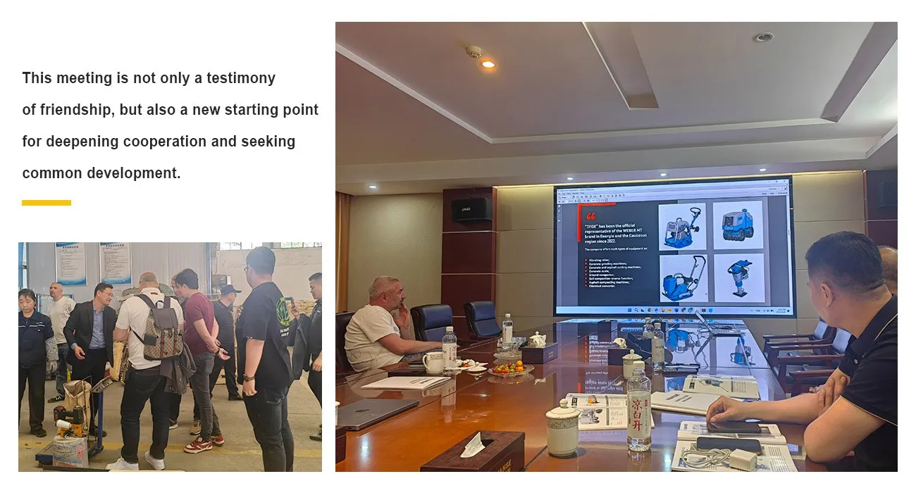 Customers From Georgia & Uzbekistan Visited Our Factory 5 Shandong Vanse Machinery Technology Co Ltd