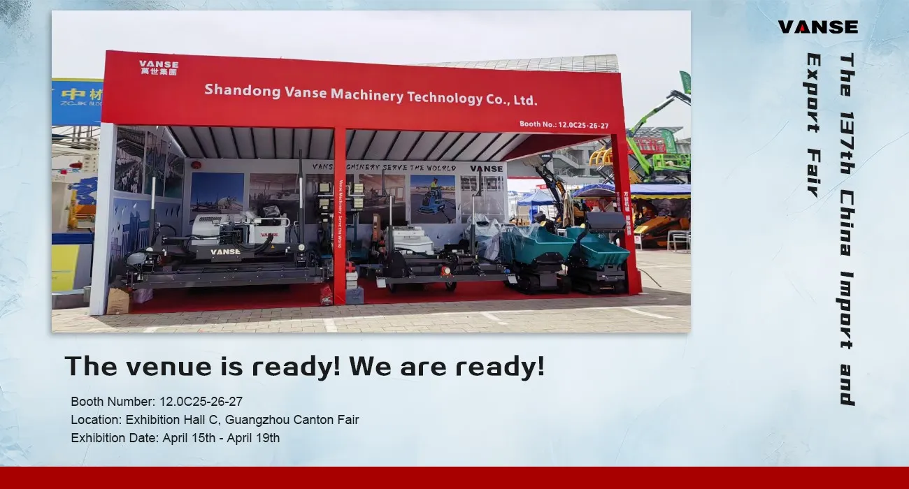 2025 Spring Canton Fair--Vanse Machinery 1 VANSE Machinery made a wonderful appearance at the 137th Canton Fair sincerely inviting you to witness innovative technology together