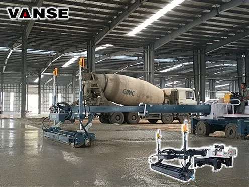 2025 Spring Canton Fair--Vanse Machinery 7 YZ30-4E Boom Type Concrete Laser Leveling Machine