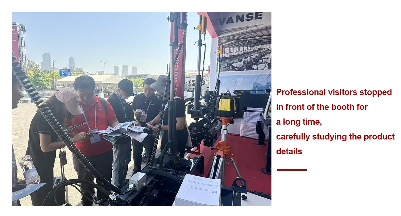2025 Spring Canton Fair 3 YZ30-4E boom concrete laser leveling machine