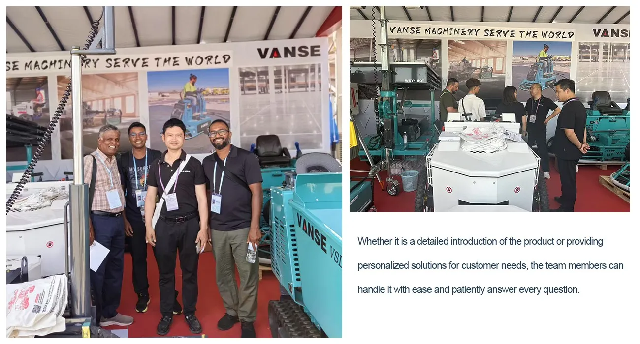 2025 Spring Canton Fair Is Underway 4 YZ30-4E boom concrete laser leveling machine