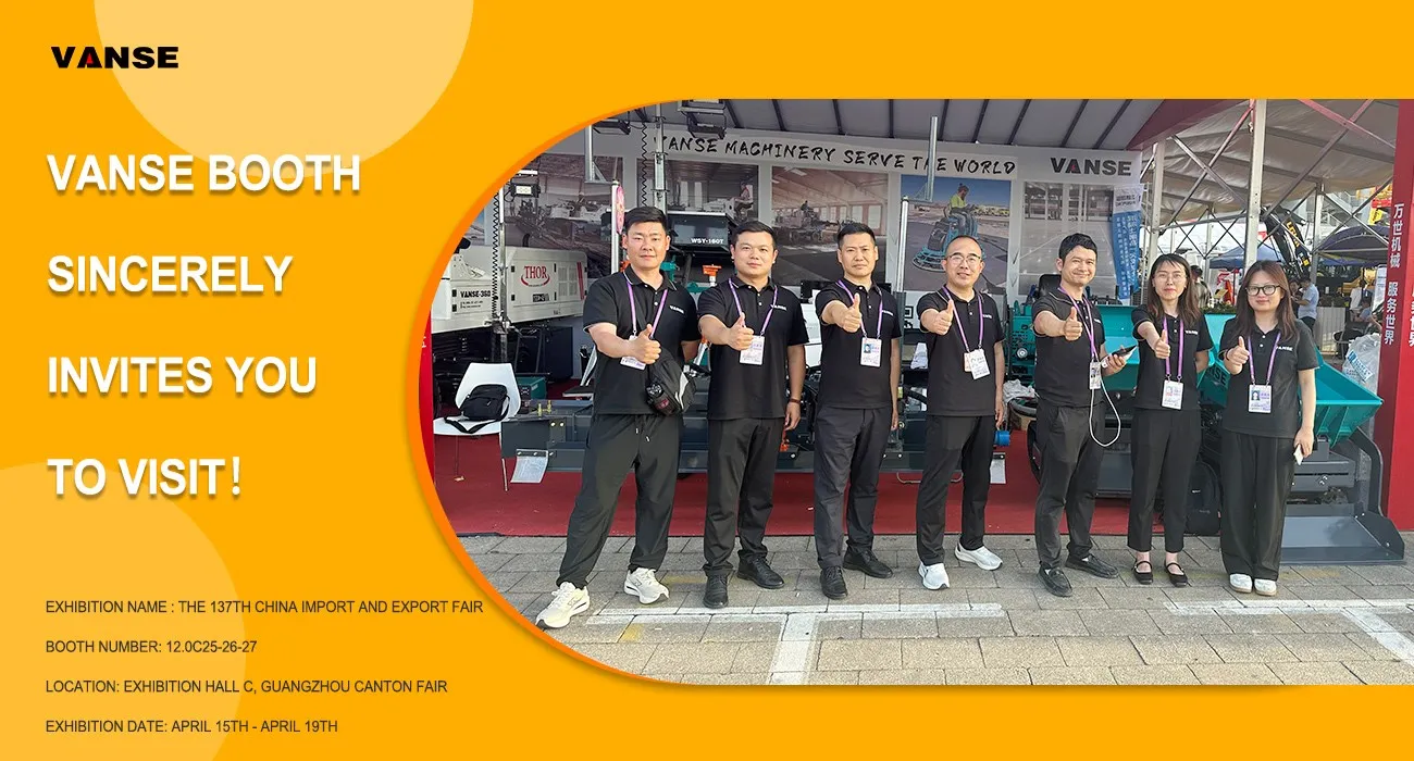 The 137th Canton Fair Is in Full Swing 1 VANSE machinery demonstrates its industry strength with excellent products and services