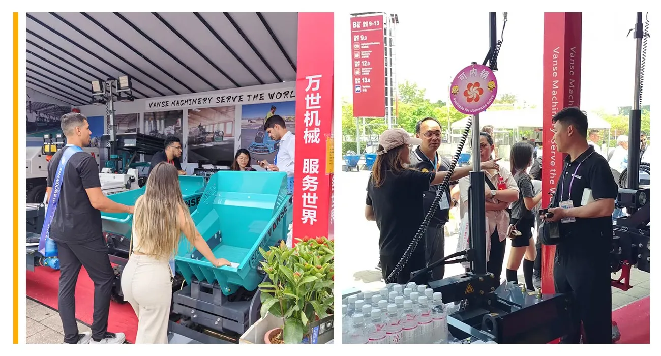The 137th Canton Fair Is in Full Swing 3 YZ30-4E boom concrete laser leveling machine
