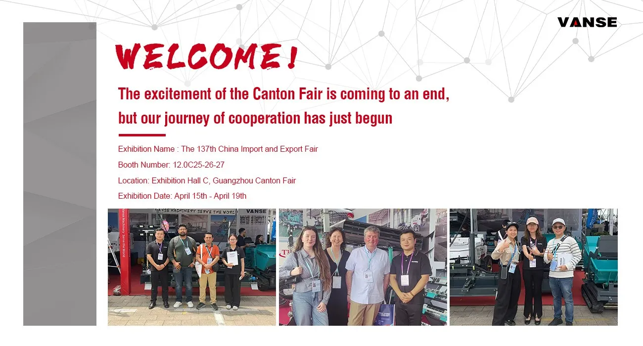 The 137th Canton Fair 1 Shandong Vanse Machinery Technology Co Ltd has made great achievements and the excitement continues