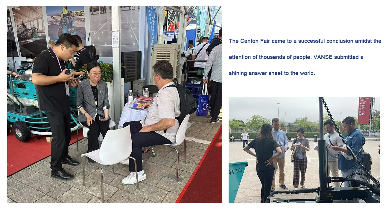 The 137th Canton Fair Ended Successfully 3 WSY-55C li-battery light tower