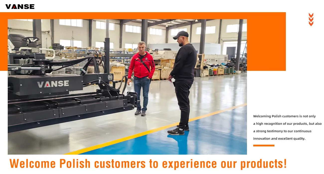 Polish Customers Visit 1 Polish customers visit concrete equipment arouses strong interest