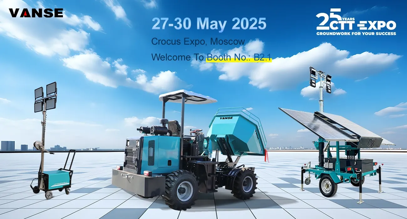CTT EXPO 2025 in Russia 2 CONCRETE LASER LEVELING MACHINE