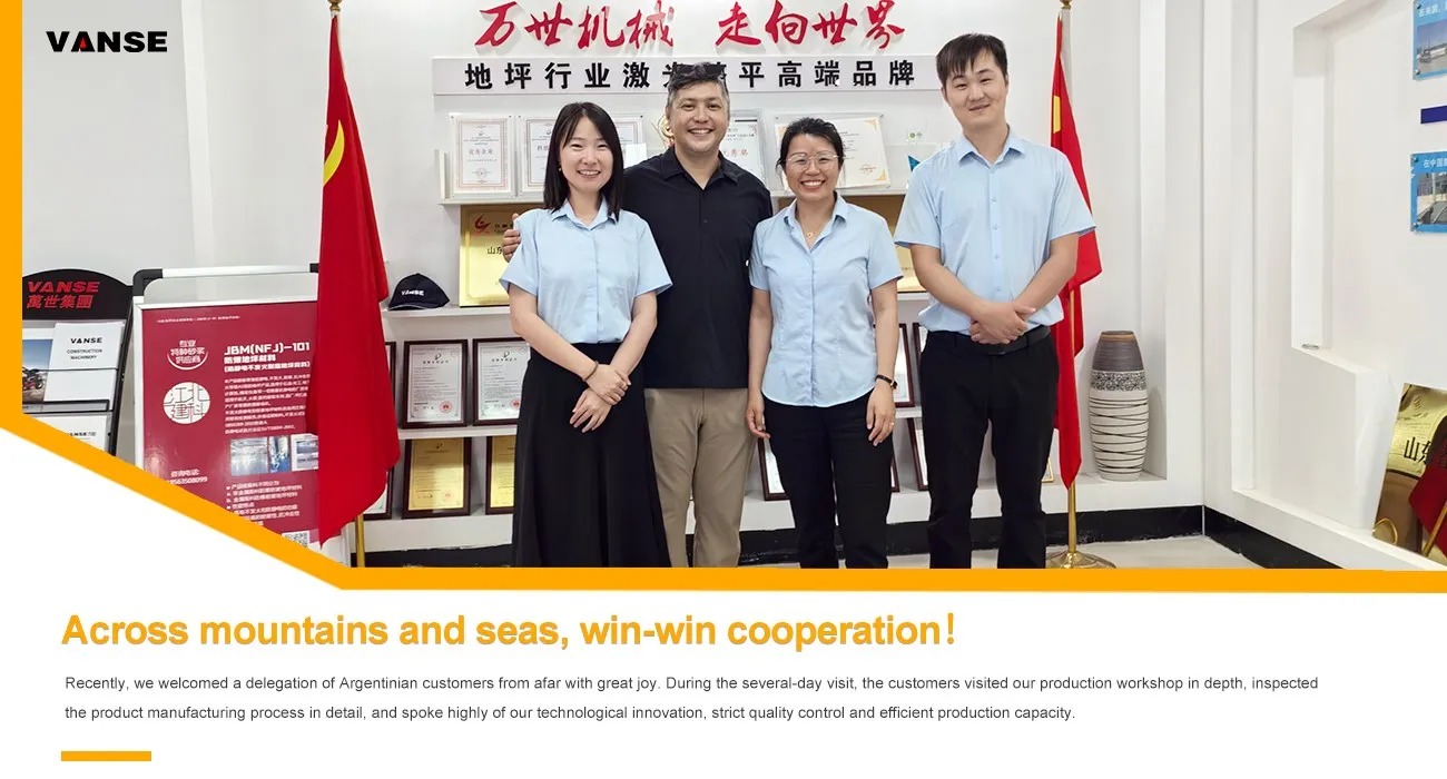 Argentine Customers Visit Shandong Vanse Machinery 1 Argentine customers visit