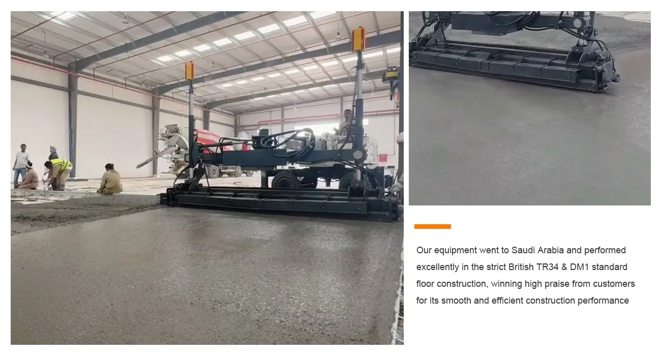 British TR34, DM1 Standard Floor Project Successfully Completed 2 Saudi Arabia