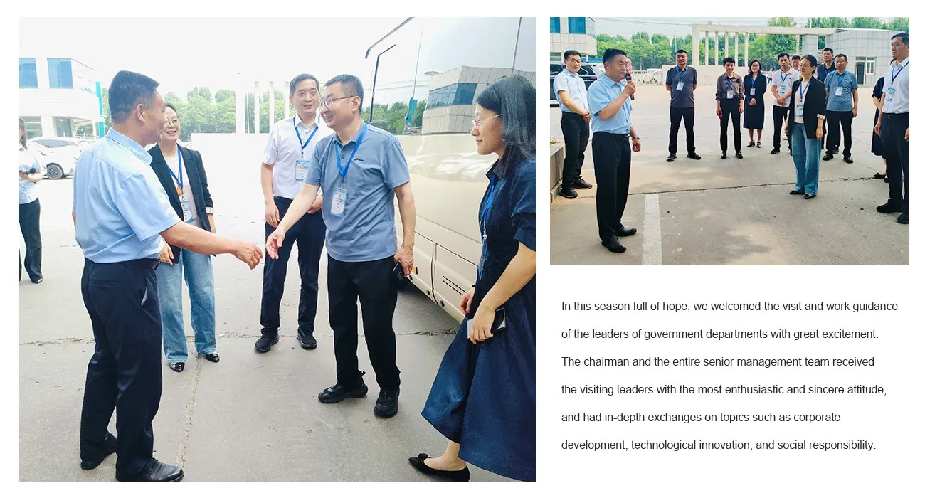 Government Leaders Visited Shandong Vanse Machinery Technology Co., Ltd. 2 Shandong Vanse Machinery Technology Co Ltd