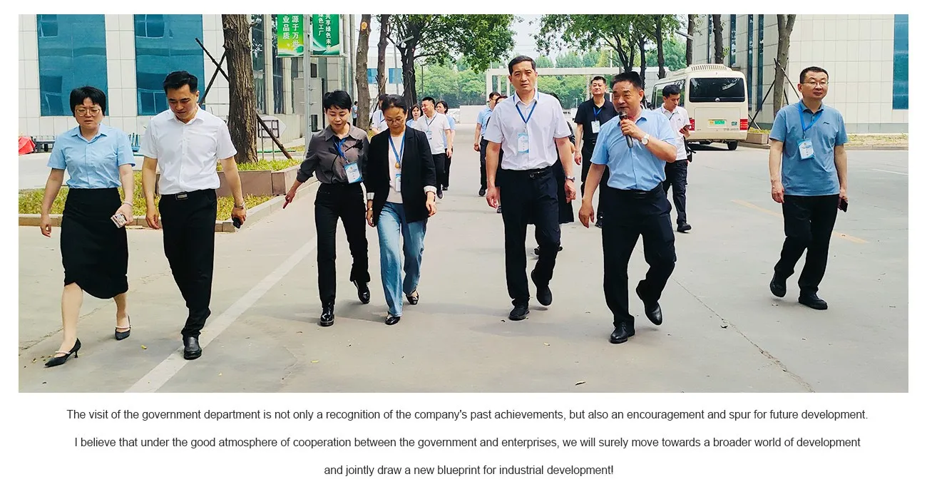 Government Leaders Visited Shandong Vanse Machinery Technology Co., Ltd. 6 TRACKED MINI DUMPER