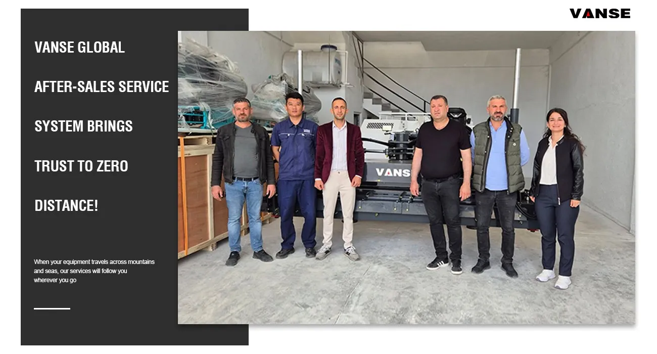 Turkish Agent Equipment Training 1 Shandong Vanse Machinerys Expansion in the Turkish Concrete Machinery Market
