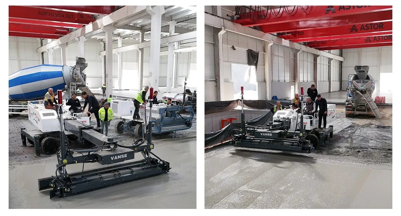 Turkish Agent Equipment Training 3 concrete construction projects