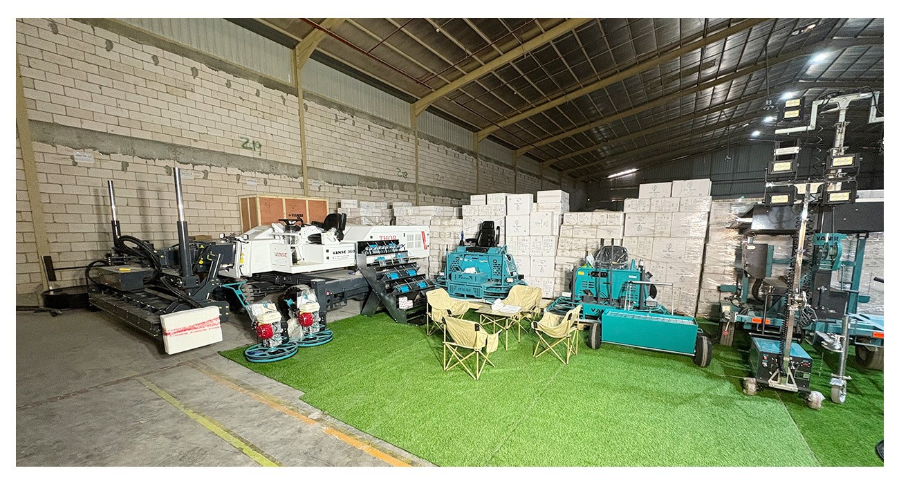 New Progress in Saudi Arabia Warehouse Construction 2 Shandong Vanse Machinery Technology Co Ltd