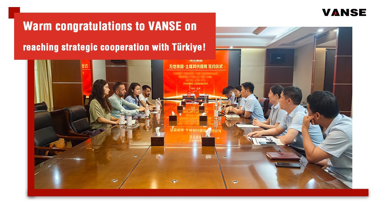 Turkish Agent's Visit And Cooperation Agreement Signing 1 Shandong Vanse Machinery Technology Co Ltd