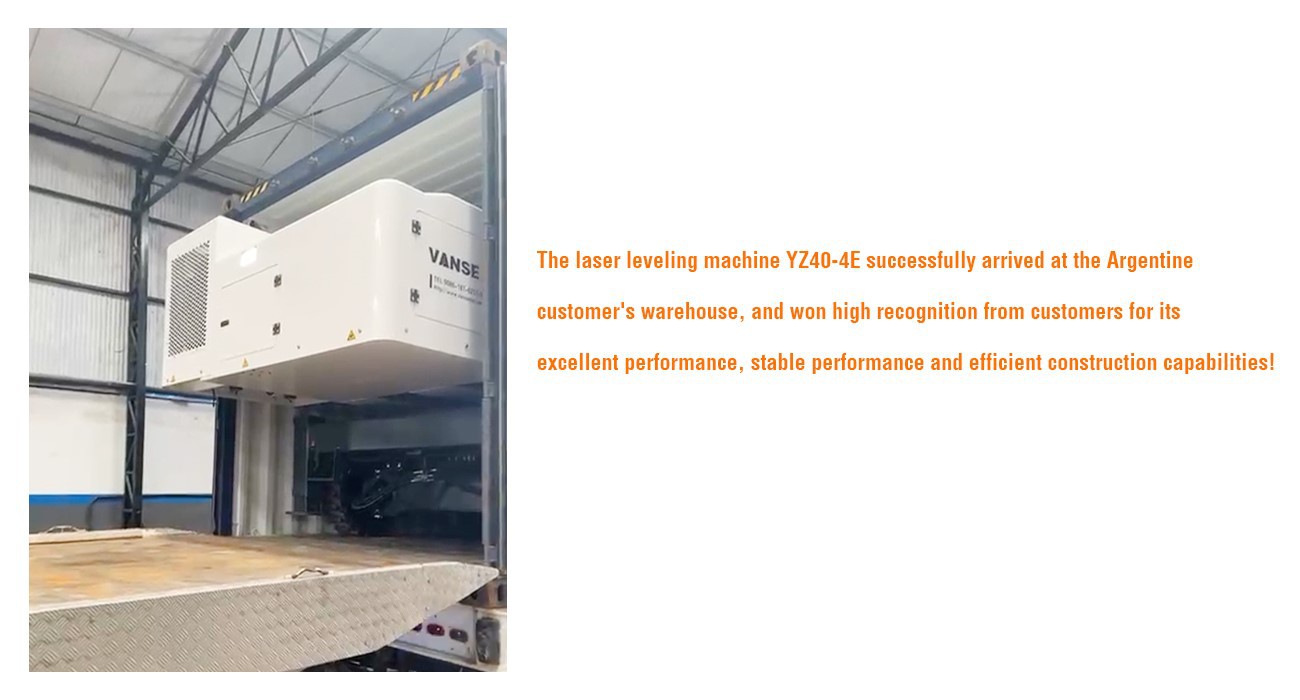 Delivered To Argentina, Highly Praised By Overseas Customers 2 YZ40-4E concrete laser leveler